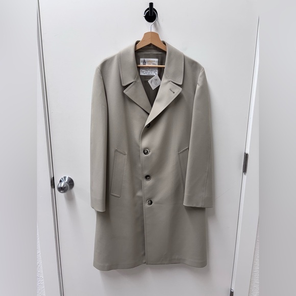 London Fog Other - Vintage London Fog Maincoat Men's Khaki Trench Coat
